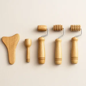 Osnovni set za maderoterapiju lica. Varijacija 3.