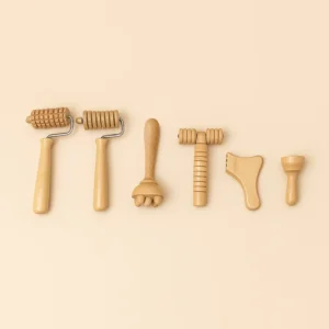 Prošireni set za maderoterapiju lica. Varijacija 4.