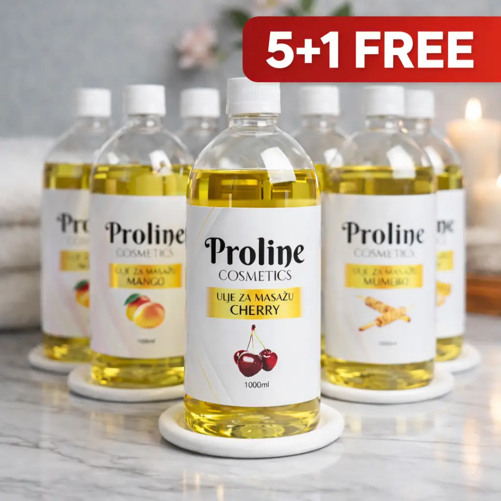 Akcija 5+1 GRATIS – Profesionalna ulja za masažu